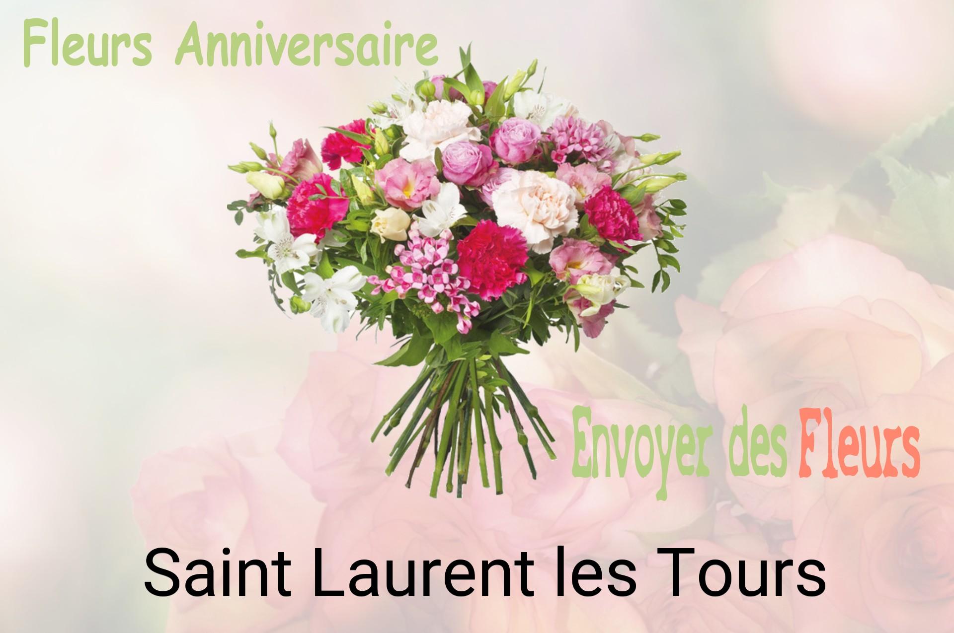 Bouquet de fleurs d’anniversaire livré à Saint-Laurent-les-Tours