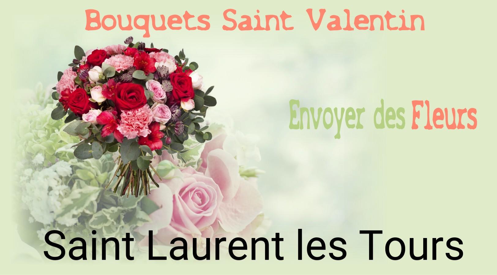 Roses de Saint-Valentin livrées à Saint-Laurent-les-Tours